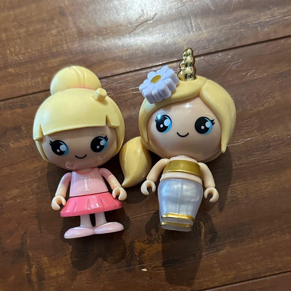 Trinity & Beyond YouTube Doll Figure Lot Unicorn Fairy Princess 2 Pc
